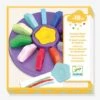 12 Crayons Fleurs DJECO Jaune - Djeco -Périphériques Pour Enfants 12 crayons fleurs djeco