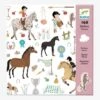 160 Stickers Chevaux DJECO Multicolore - Djeco -Périphériques Pour Enfants 160 stickers chevaux djeco