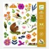 160 Stickers Jardin DJECO Orange - Djeco -Périphériques Pour Enfants 160 stickers jardin djeco