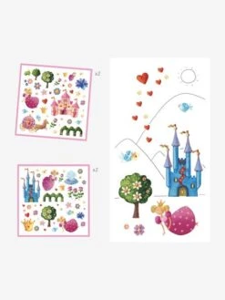 160 Stickers Princesse Marguerite DJECO Multicolore - Djeco -Périphériques Pour Enfants 160 stickers princesse marguerite djeco 2