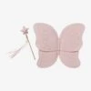 Ailes De Papillon En Gaze De Coton + Baguette Magique Rose - Vertbaudet 1 Ailes De Papillon En Gaze De Coton + Baguette Magique Rose - Vertbaudet -Périphériques Pour Enfants ailes de papillon en gaze de coton baguette magique