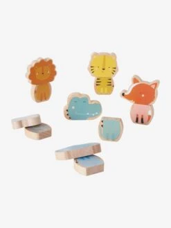 Animaux Magnétiques à Assembler En Bois FSC® Multicolore - Vertbaudet -Périphériques Pour Enfants animaux magnetiques a assembler en bois fsc 2