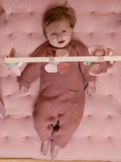 Arche Bois D'Éveil Oiseau - LITTLE DUTCH Rose Pâle - Little Dutch -Périphériques Pour Enfants arche bois deveil oiseau little dutch 2