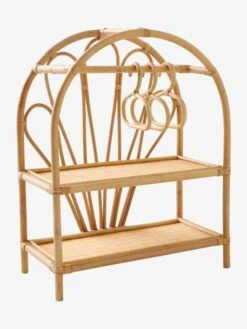 Armoire Poupon En Rotin Beige - Vertbaudet -Périphériques Pour Enfants armoire poupon en rotin 5