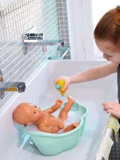 Baignoire Pomea - DJECO Vert - Djeco -Périphériques Pour Enfants baignoire pomea djeco 2