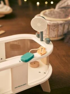 Baignoire Poupon Plexi/bois FSC® Blanc - Vertbaudet -Périphériques Pour Enfants baignoire poupon plexibois fsc 2