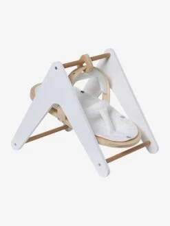 Balancelle Poupon En Bois FSC® Multicolore - Vertbaudet -Périphériques Pour Enfants balancelle poupon en bois fsc 1