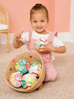 Balle éducative Jungle - BABYTOLOVE Multicolore - Baby To Love -Périphériques Pour Enfants balle educative jungle babytolove 1