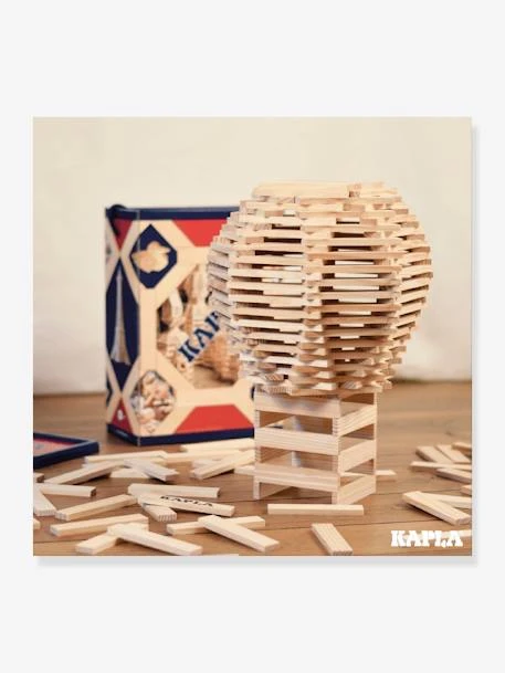 Baril 200 Planchettes - KAPLA® Nature - Kapla 6 Baril 200 Planchettes - KAPLA® Nature - Kapla – Image 4