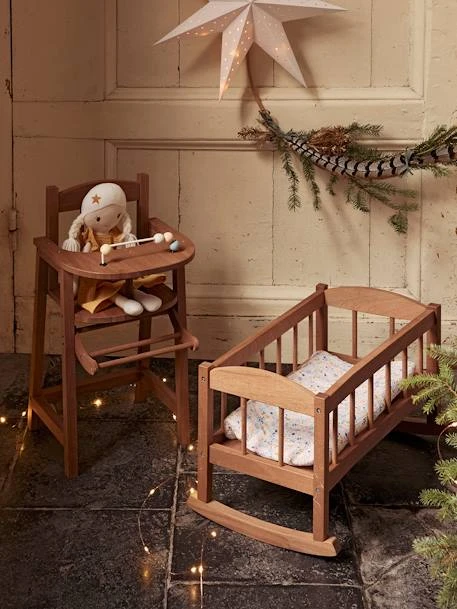 Berceau Vintage En Bois Beige - Vertbaudet 4 Berceau Vintage En Bois Beige - Vertbaudet – Image 2