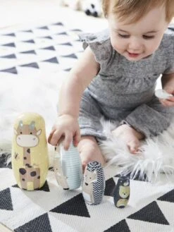 Boites Gigognes Animaux En Bois Multicolore - Vertbaudet -Périphériques Pour Enfants boites gigognes animaux en bois 4