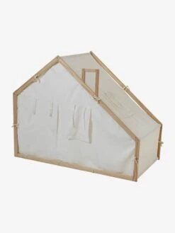 Cabane En Tissu Et Bois FSC® Multicolore - Vertbaudet -Périphériques Pour Enfants cabane en tissu et bois fsc 1