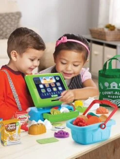 Caisse Enregistreuse Interactive Maxi Shopping - VTECH Multicolore - Toutes Les Marques -Périphériques Pour Enfants caisse enregistreuse interactive maxi shopping vtech 2
