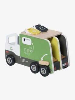 Camion De Tri Sélectif En Bois FSC® Multicolore - Vertbaudet -Périphériques Pour Enfants camion de tri selectif en bois fsc 4