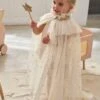 Cape à Paillettes + Baguette Blanc - Vertbaudet -Périphériques Pour Enfants cape a paillettes baguette