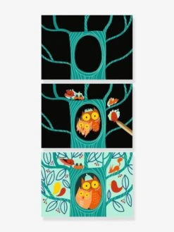 Cartes à Gratter Animaux à Découvrir DJECO Vert - Djeco -Périphériques Pour Enfants cartes a gratter animaux a decouvrir djeco 1