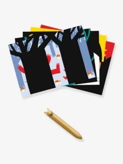 Cartes à Gratter Animaux à Découvrir DJECO Vert - Djeco -Périphériques Pour Enfants cartes a gratter animaux a decouvrir djeco 2