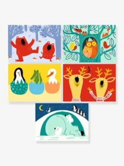 Cartes à Gratter Animaux à Découvrir DJECO Vert - Djeco -Périphériques Pour Enfants cartes a gratter animaux a decouvrir djeco 3