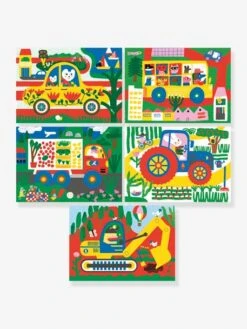 Cartes à Gratter Véhicules à Découvrir DJECO Bleu - Djeco -Périphériques Pour Enfants cartes a gratter vehicules a decouvrir djeco 2