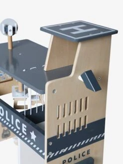 Centre De Secours Poste De Police + Poste De Pompiers En Bois FSC® Blanc - Vertbaudet -Périphériques Pour Enfants centre de secours poste de police poste de pompiers en bois fsc 5