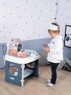 Centre De Soins Baby Care SMOBY Blanc - Smoby -Périphériques Pour Enfants centre de soins baby care smoby 4