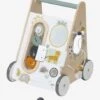 Chariot De Marche Avec Freins HANOÏ En Bois FSC® Multicolore - Vertbaudet -Périphériques Pour Enfants chariot de marche avec freins hanoi en bois fsc