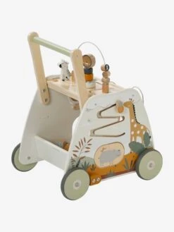 Chariot De Marche Multi-activités Tanzanie En Bois FSC® Vert - Vertbaudet -Périphériques Pour Enfants chariot de marche multi activites tanzanie en bois fsc 3
