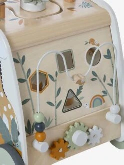 Chariot De Marche Multi-activités Tanzanie En Bois FSC® Vert - Vertbaudet -Périphériques Pour Enfants chariot de marche multi activites tanzanie en bois fsc 5