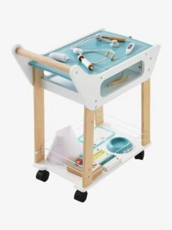 Chariot De Vétérinaire En Bois FSC® Blanc - Vertbaudet 12 Chariot De Vétérinaire En Bois FSC® Blanc - Vertbaudet -Périphériques Pour Enfants chariot de veterinaire en bois fsc 4