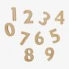 Chiffres En Bambou Beige - Vertbaudet -Périphériques Pour Enfants chiffres en bambou