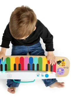 Clavier Magic Touch Baby Einstein - HAPE Blanc - Hape -Périphériques Pour Enfants clavier magic touch baby einstein hape 2