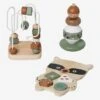 Coffret 3 Jeux D'éveil GREEN FOREST En Bois FSC® Multicolore - Vertbaudet -Périphériques Pour Enfants coffret 3 jeux deveil green forest en bois fsc