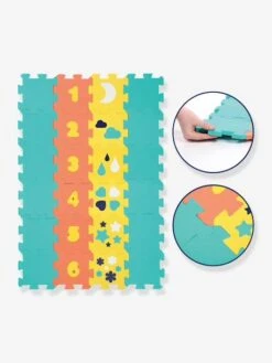 Coffret D'activités Tapis Quille Et Formes LUDI Multicolore - Ludi -Périphériques Pour Enfants coffret dactivites tapis quille et formes ludi 2