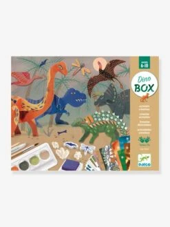 Coffret Le Monde Des Dinosaures DJECO Vert - Djeco -Périphériques Pour Enfants coffret le monde des dinosaures djeco 1