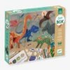 Coffret Le Monde Des Dinosaures DJECO Vert - Djeco -Périphériques Pour Enfants coffret le monde des dinosaures djeco