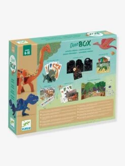 Coffret Le Monde Des Dinosaures DJECO Vert - Djeco -Périphériques Pour Enfants coffret le monde des dinosaures djeco 2