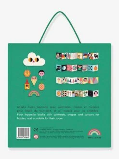 Coffret Livres D’éveil + Mobile Babybox MARCEL & JOACHIM Blanc - Auzou -Périphériques Pour Enfants coffret livres deveil mobile babybox marcel joachim 3