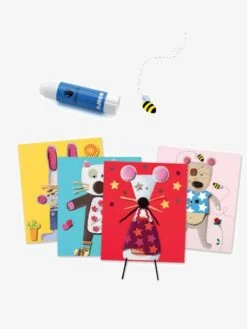 Collages Des Petits DJECO Multicolore - Djeco -Périphériques Pour Enfants collages des petits djeco 1