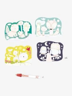 Coloriage Magique - Caché Dans Les Bois DJECO Mutlicolore - Djeco 6 Coloriage Magique - Caché Dans Les Bois DJECO Mutlicolore - Djeco -Périphériques Pour Enfants coloriage magique cache dans les bois djeco 1