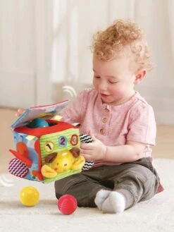 Cube Interactif éveil Sensoriel VTECH Multicolore - Toutes Les Marques -Périphériques Pour Enfants cube interactif eveil sensoriel vtech 1