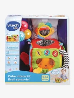 Cube Interactif éveil Sensoriel VTECH Multicolore - Toutes Les Marques -Périphériques Pour Enfants cube interactif eveil sensoriel vtech 2