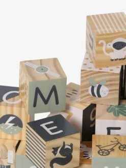 Périphériques Pour Enfants -Périphériques Pour Enfants cubes alphabet en bois fsc 1