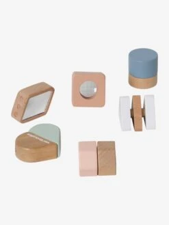 Cubes Sensoriels En Bois FSC® Multicolore - Vertbaudet -Périphériques Pour Enfants cubes sensoriels en bois fsc 2