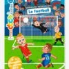 Docs à Coller - Le Football MILAN Blanc - Hachette -Périphériques Pour Enfants docs a coller le football milan