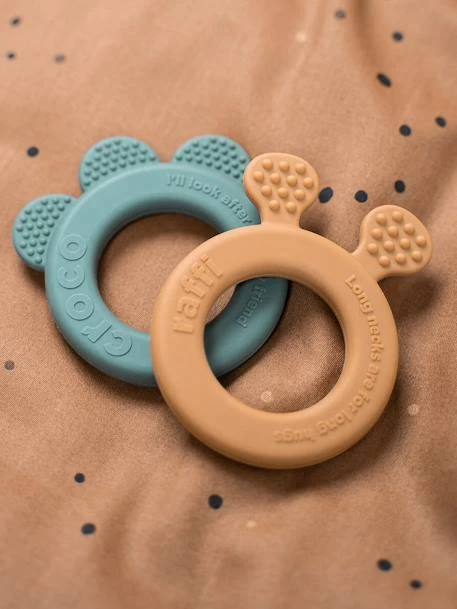 Doudou Plat Attache Sucette - DONE BY DEER Moutarde - Done By Deer 6 Doudou Plat Attache Sucette - DONE BY DEER Moutarde - Done By Deer – Image 4