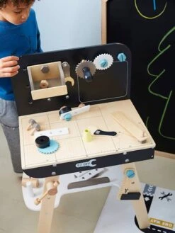 Etabli De Bricolage En Bois FSC® Beige - Vertbaudet -Périphériques Pour Enfants etabli de bricolage en bois fsc 2