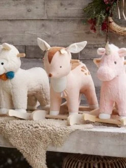 Faon à Bascule En Bois FSC® Multicolore - Vertbaudet -Périphériques Pour Enfants faon a bascule en bois fsc 3