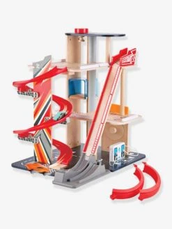 Garage Looping - HAPE Rouge - Hape 10 Garage Looping - HAPE Rouge - Hape -Périphériques Pour Enfants garage looping hape 2
