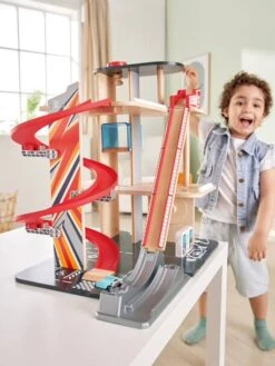 Garage Looping - HAPE Rouge - Hape 12 Garage Looping - HAPE Rouge - Hape -Périphériques Pour Enfants garage looping hape 4