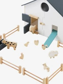 Grande Ferme En Bois FSC® Multicolore - Vertbaudet -Périphériques Pour Enfants grande ferme en bois fsc 2